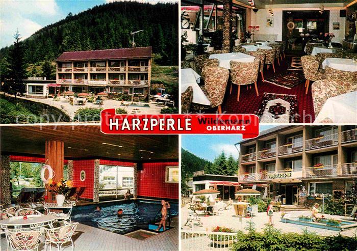 Wildemann Harz Goslar Niedersachsen Komforthotel Harzperle Restaurant Hallenbad
