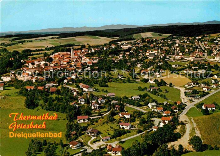 Griesbach Rottal Thermalbad Kurort Fliegeraufnahme