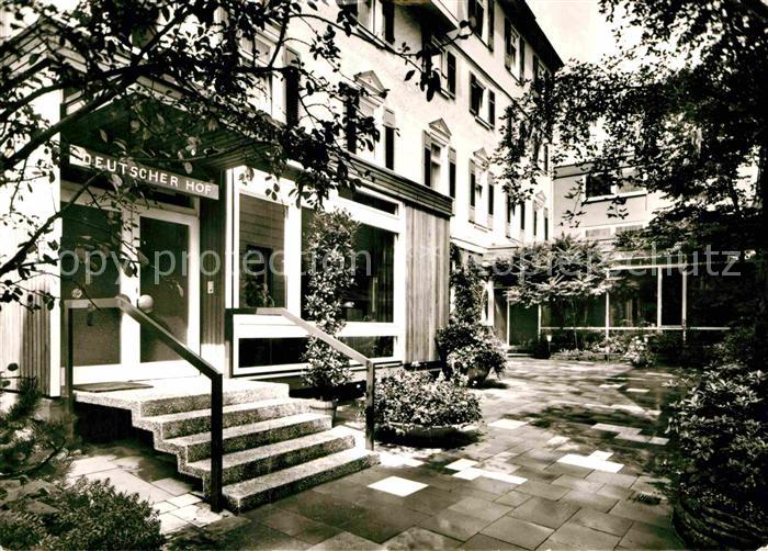 Wildbad Schwarzwald Hospiz Deutscher Hof Hotel Cafe Restaurant