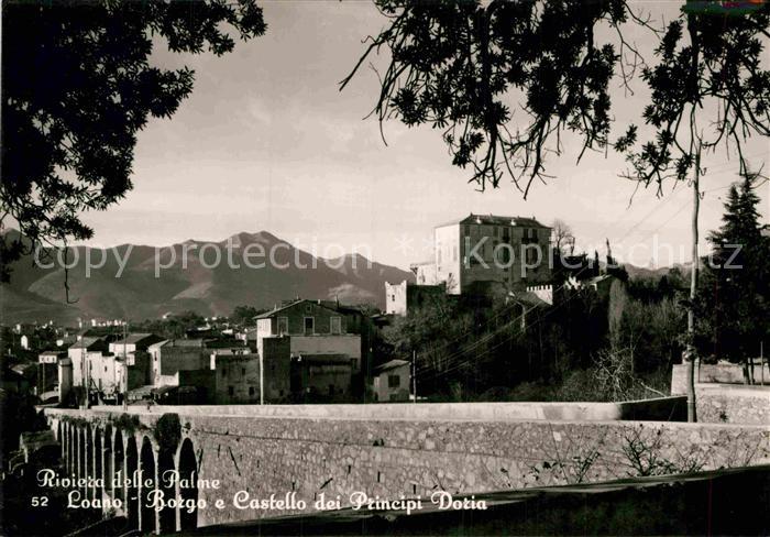 Loano Borgo e Castello dei Principi Doria Riviera delle Palme