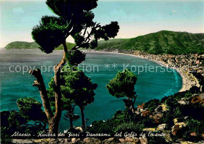 ALAssIO Savona Liguria IT Panorama del Golfo da levante Riviera dei Fiori