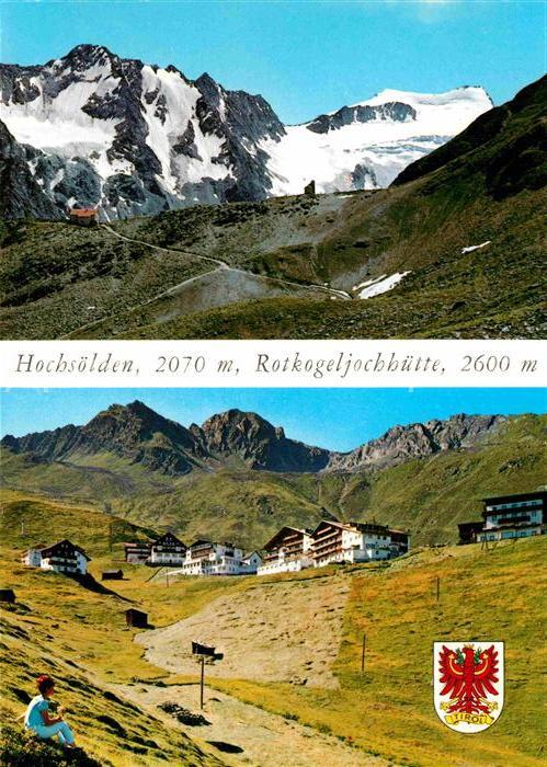 Hochsoelden Rotkogeljochhuette Alpen