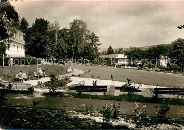 Bad Orb Kuranlage Kurort im Spessart