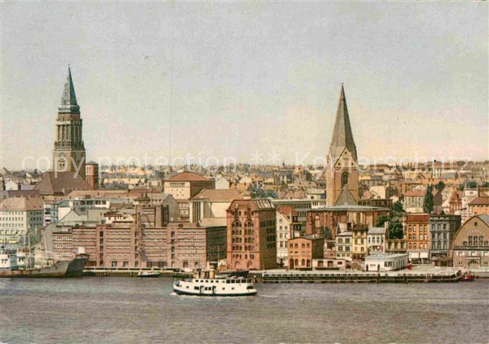 KIEL  CITY Stadtpanorama Kirchen