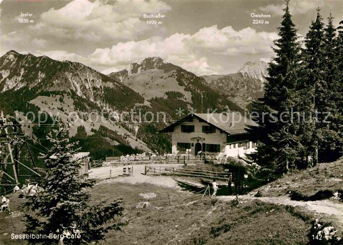 Bad Oberdorf Sesselbahn Berg Cafe Alpenpanorama