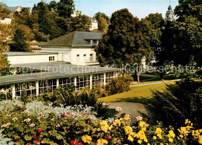 Bad Schwalbach Wandelhalle mit Stahlbadehaus