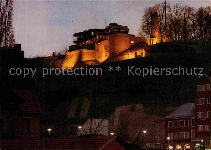 Bad Kreuznach Kauzenburg Nachtaufnahme