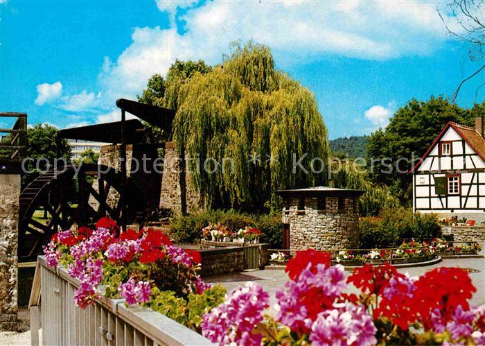 Bad Nauheim Ludwigsbrunnen Wasserrad