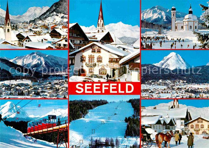 Seefeld Tirol Ortsmotive XII Olympische Winterspiele