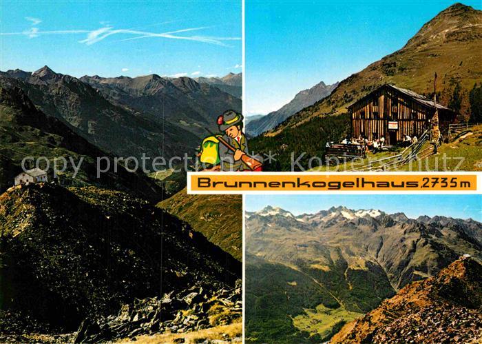oetztal Tirol Brunnenbergalm Brunnekogelhaus oetztal Alpenpanorama