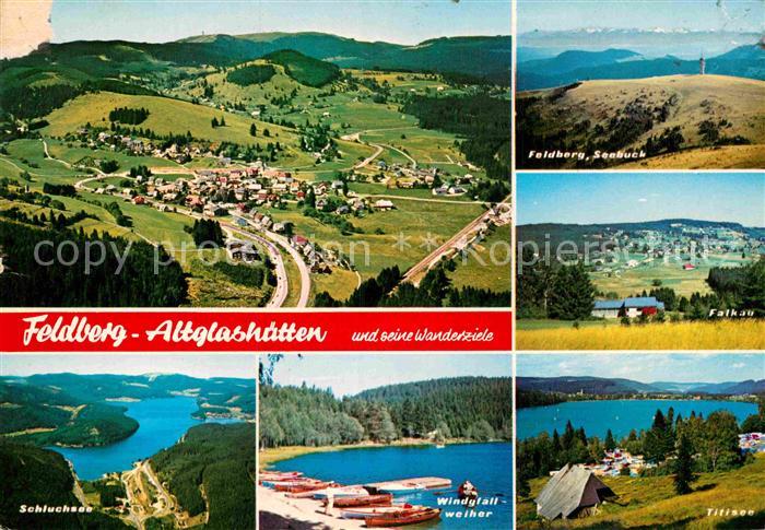 Altglashuetten Panorama Schwarzwald Fliegeraufnahme Falkau Titisee Schluchsee Wi