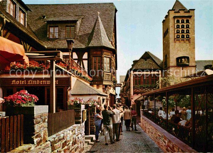 Ruedesheim Rhein Drosselgasse Hotel Weinlokal