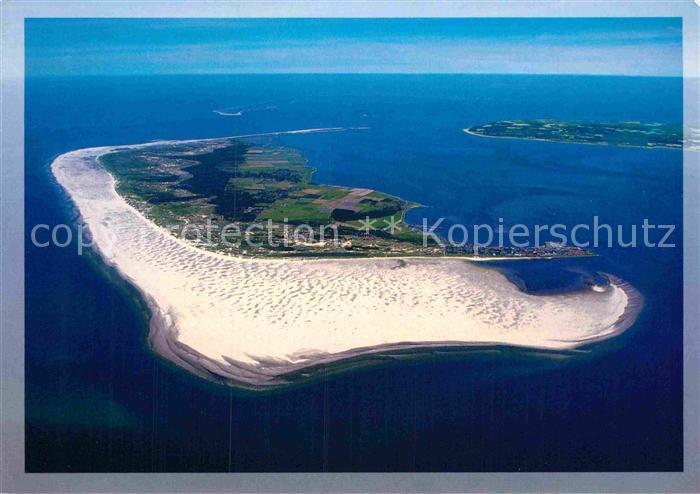 Amrum Nordseeinsel Fliegeraufnahme