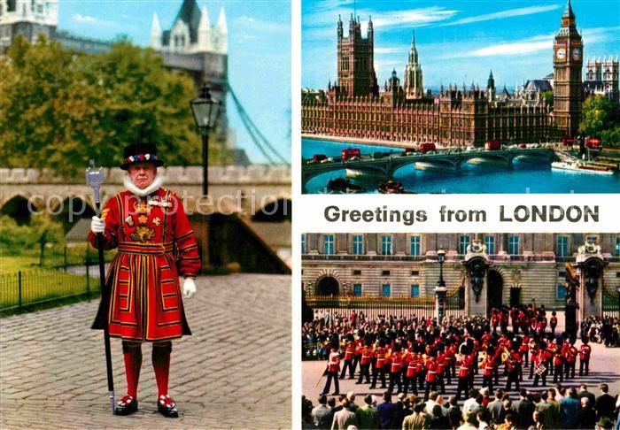 London Guards Buckingham Palace Westminster Palace