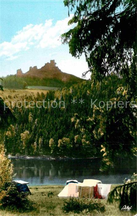 Flossenbuerg Campingplatz Gaisweiher Ruine