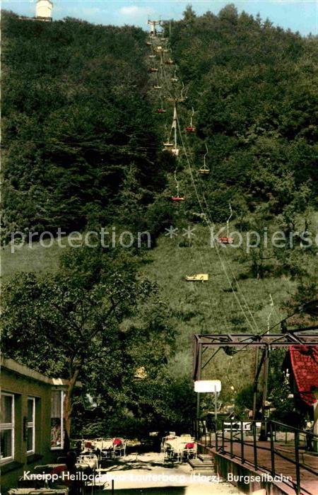 Bad Lauterberg Burgseilbahn Kneipp Heilbad