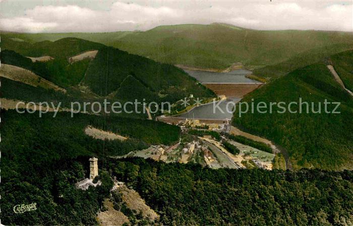 Bad Lauterberg Bismarckturm Odertalsperre Fliegeraufnahme