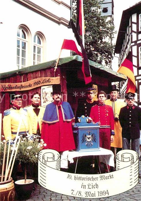 Lich Hessen Deutsche Postuniformen aus verschiedenen Epochen 10. historischer Ma