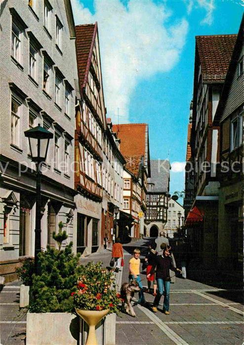 Alsfeld Mainzer Gasse Altstadt Fachwerkhaeuser