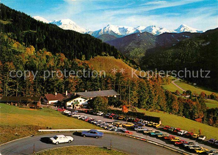 Ramsau Berchtesgaden Berggasthof Pension Zipfhaeusl Sahnegletscher Hoher Goell H