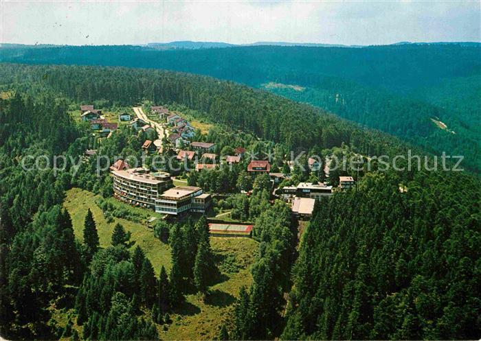 Bad Wildbad Sommerberghotel Schwarzwald Fliegeraufnahme