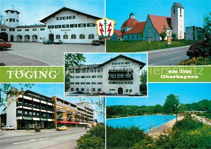 Toeging Inn Rathaus Kirche Hotel Freibad