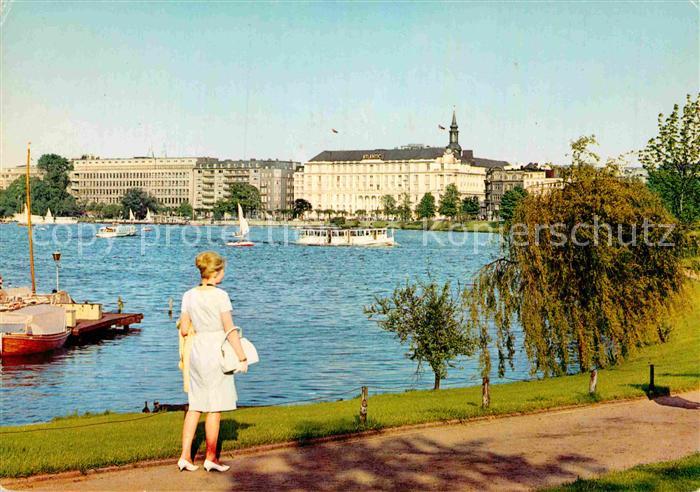 HAMBURG  CITY Promenade an der Aussenalster