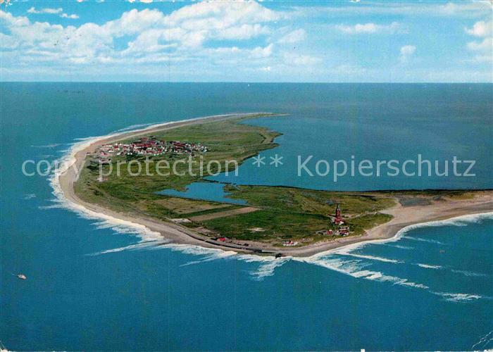 Wangerooge Nordseebad Nordseeinsel Fliegeraufnahme