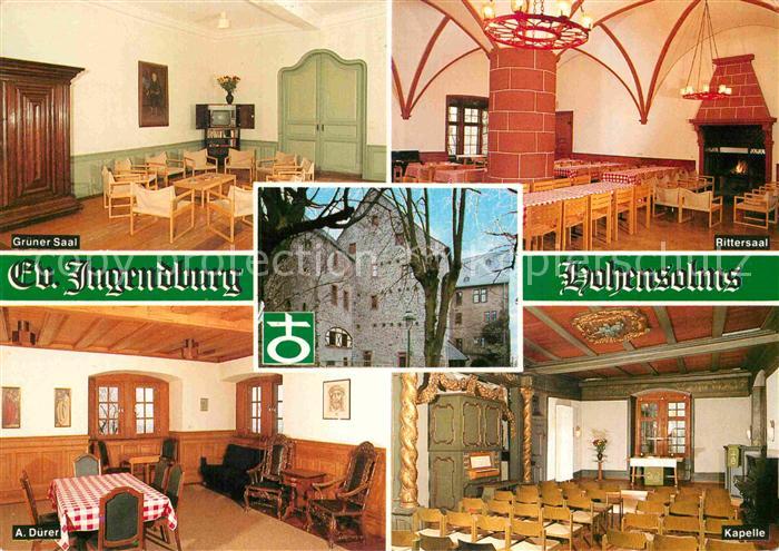 Hohenahr Jugendburg Hohensolms Saal Rittersaal Kapelle Duerer