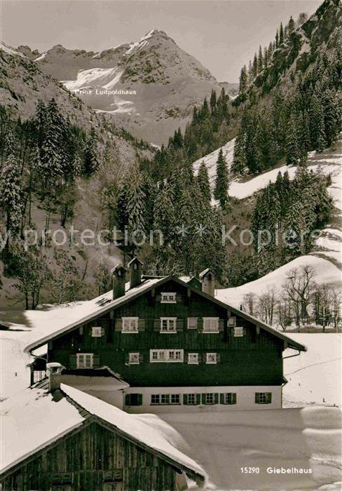 Hinterstein Bad Hindelang Gasthaus Giebelhaus Wiedemerkopf Hintersteiner Tal All
