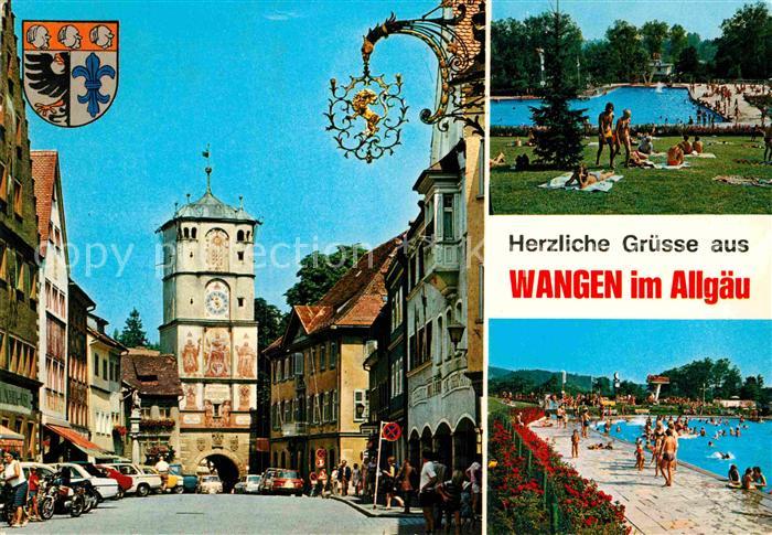 Wangen Allgaeu Herrenstrasse Ravensburger Tor Freibad