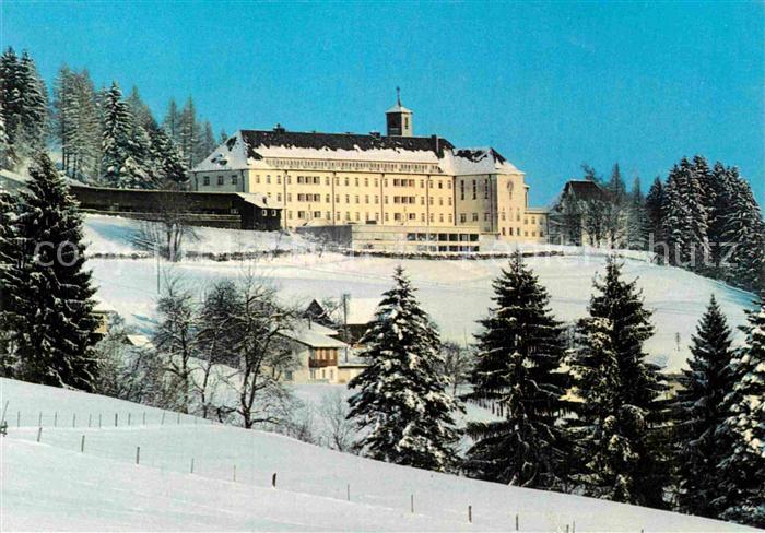 Lindenberg Allgaeu Kurklinik der LVA Schwaben Winterpanorama