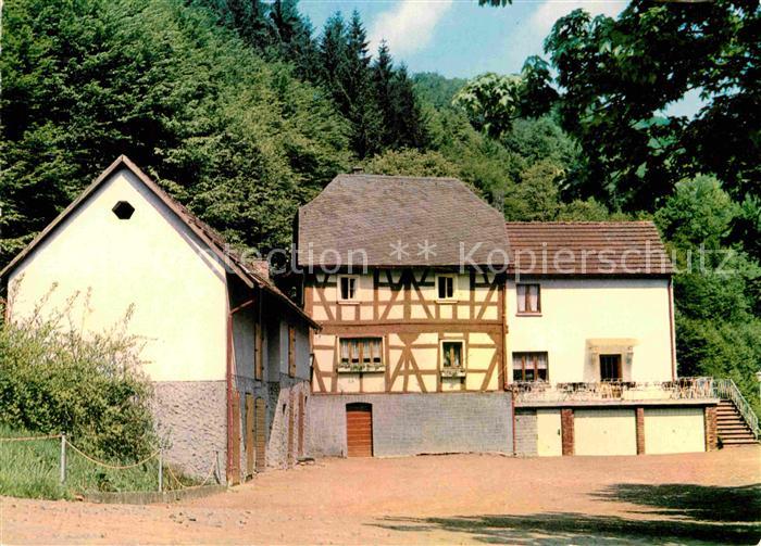 Niederbreitbach Fockenbachsmuehle Naturpark Rhein Westerwald