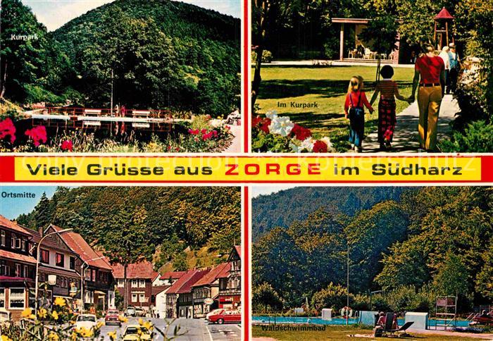 Zorge Kurpark Konzertpavillon Ortsmitte Waldschwimmbad