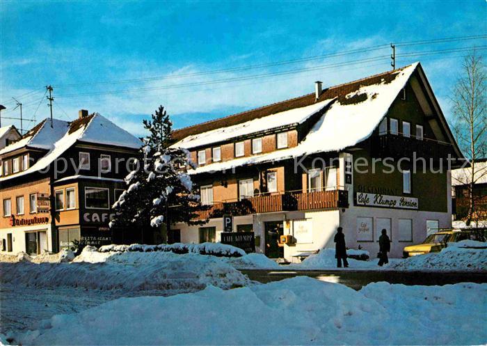 Besenfeld Pension Cafe Klumpp im Winter