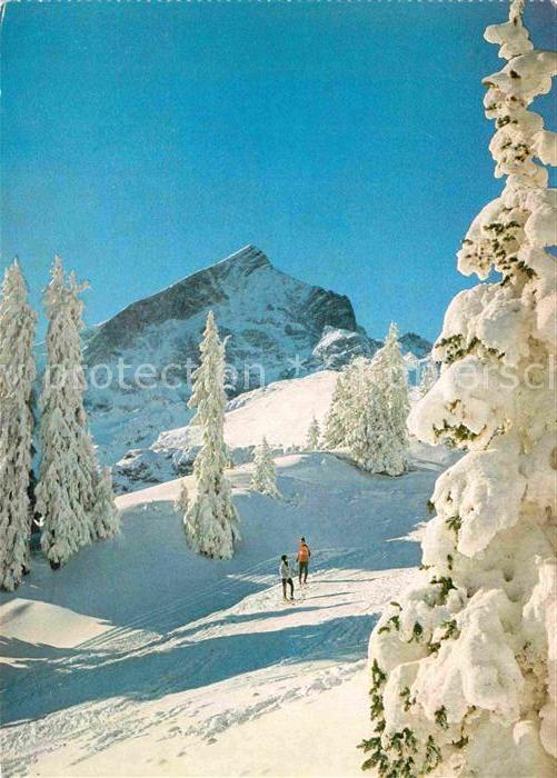 Kreuzeck Wintersportplatz Alpspitze Wettersteingebirge