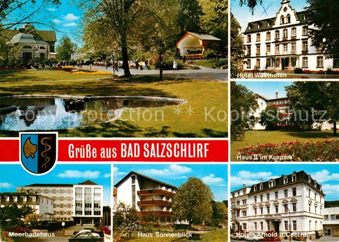 Bad Salzschlirf Kurpark Hotel Kurhaus Moorbadehaus
