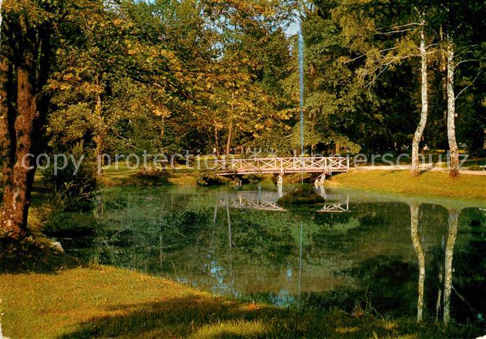 Bad Woerishofen Kurpark Teich Kneippheilbad