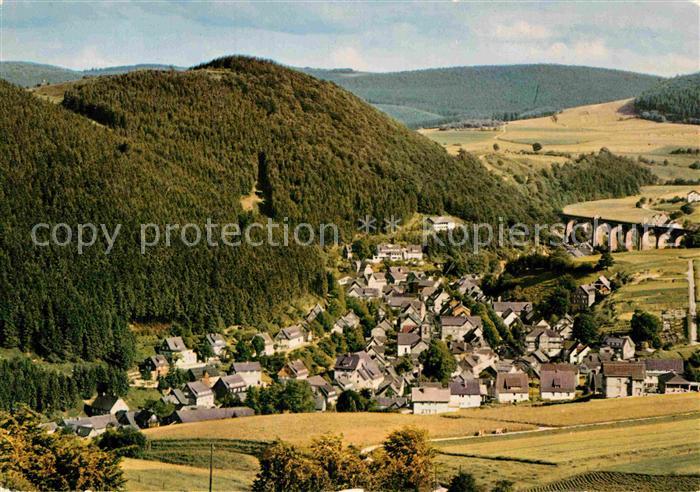 Willingen Sauerland Panorama Heilklimatischer Kurort Viadukt