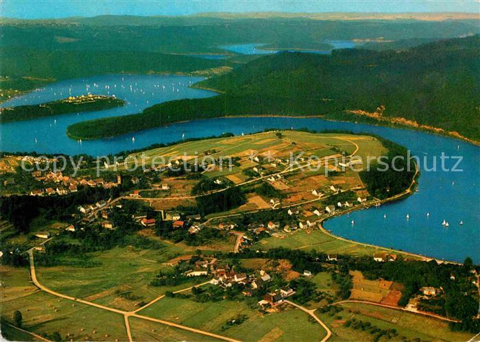 Rurberg Rurtalsperre Fliegeraufnahme