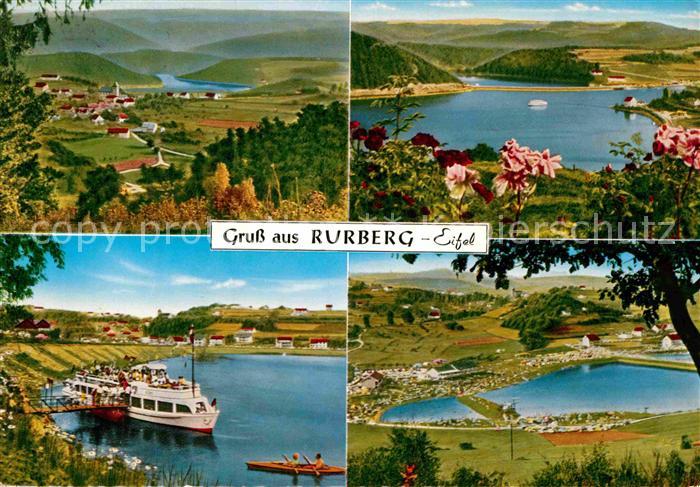 Rurberg Landschaftspanorama Bootsanleger Ausflugsdampfer