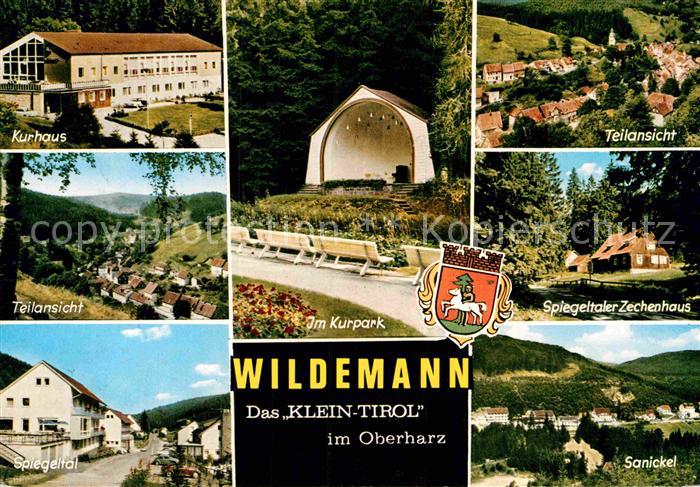 Wildemann Kurhaus Kurpark Musikpavillon Spiegeltal Zechenhaus Sanickel