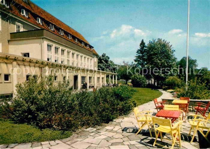 Clausthal-Zellerfeld Eisenbahnerheim Festenburg Terrasse
