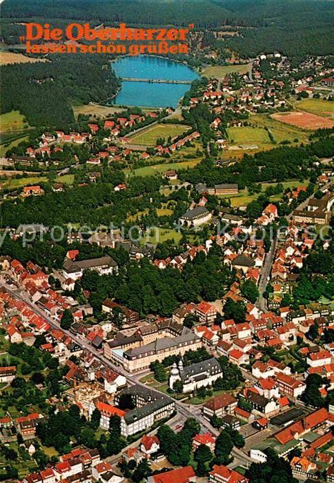 Clausthal-Zellerfeld Fliegeraufnahme