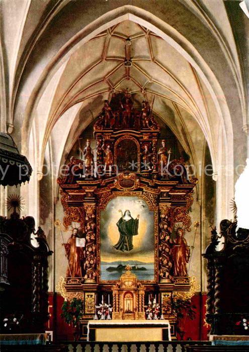Frauenwoerth Chiemsee Muenster Hochaltar 17. Jhdt. Gemaelde