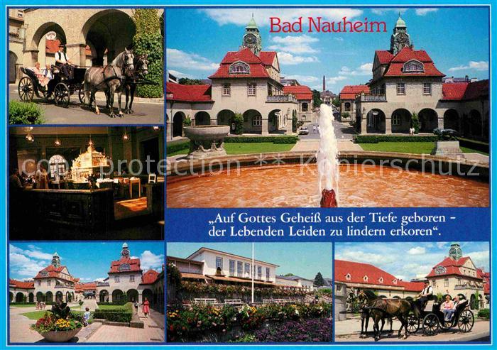 Bad Nauheim Pferdekutsche Sprudelhof Kurhaus Poesie
