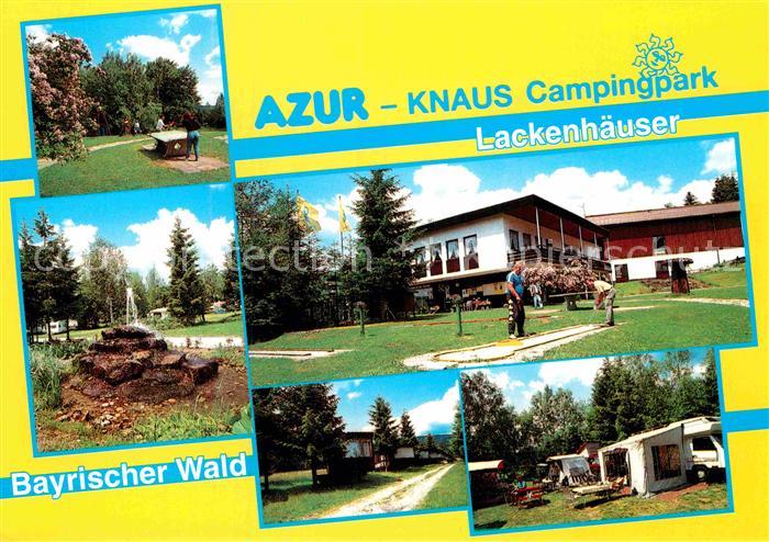 Lackenhaeuser Niederbayern AZUR Knaus Campingpark Bayerischer Wald Minigolf