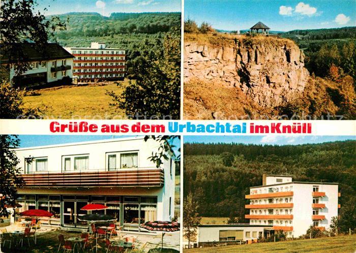 Neukirchen Knuellgebirge Waldsanatorium Urbachtal Felsen