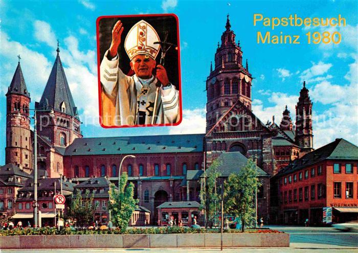 Mainz Rhein Papstbesuch Mainzer Dom Sonderstempel