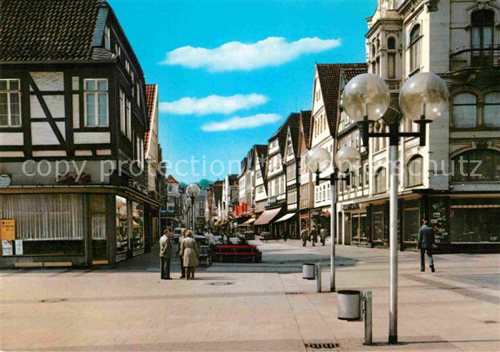 Detmold Langestrasse Fussgaengerzone